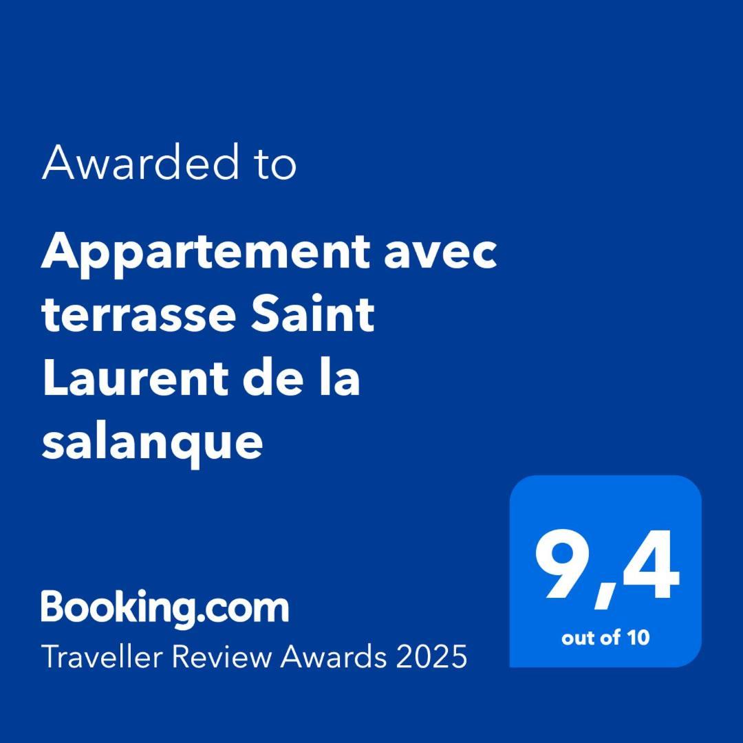 Appartement Avec Terrasse Saint Laurent De La Salanque Esterno foto